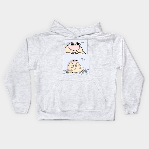 NAIF - Comics Kids Hoodie by NAIF